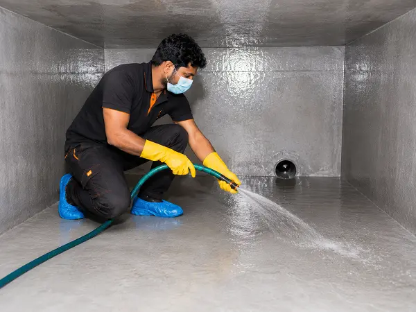 Annual water tank cleaning plan in Aligarh