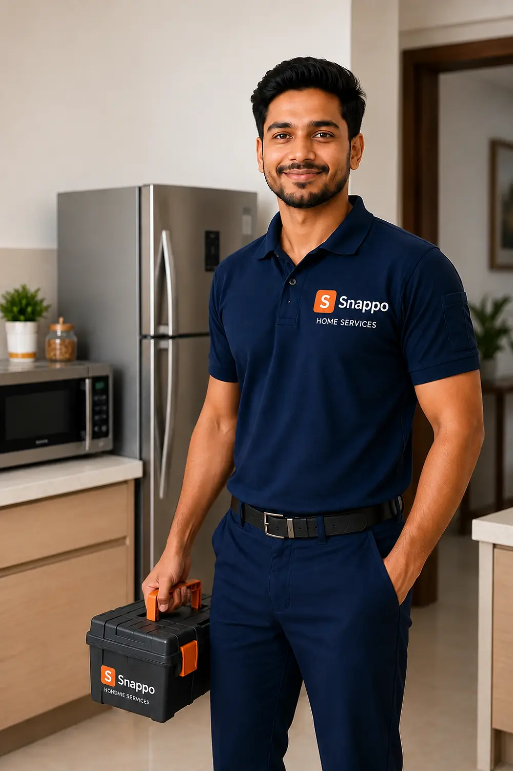 Snappo microwave repair technician in Aligarh